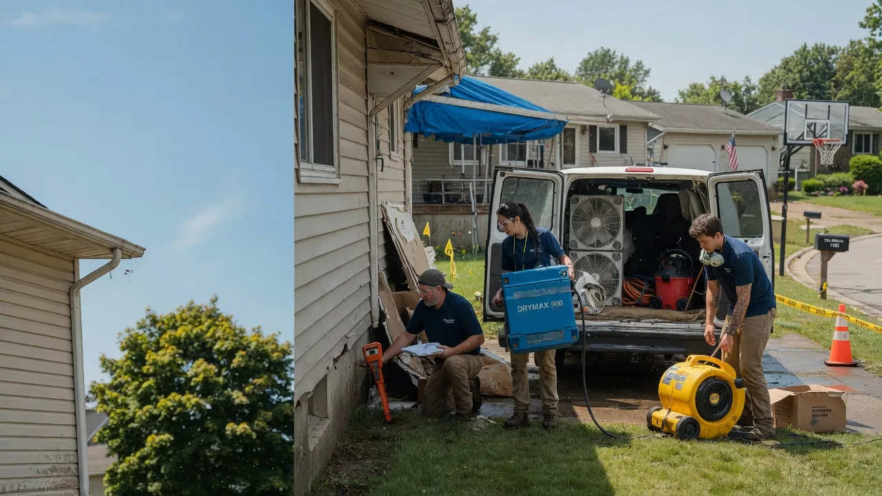 Ceiling Leak Cleanup in Farmersburg, IA near me